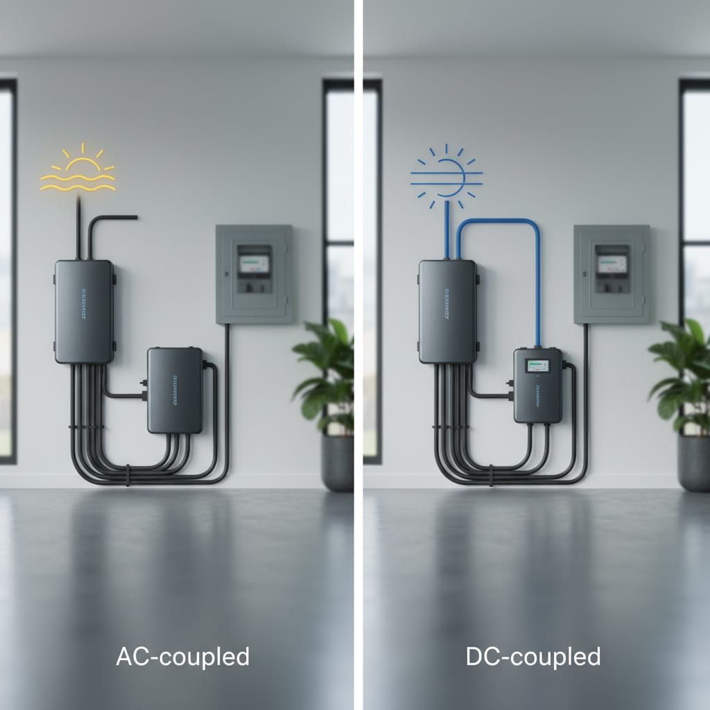 Wat is het verschil tussen AC- en DC-gekoppelde thuisbatterijen en welke past bij jou?