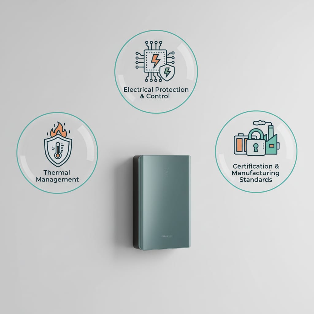 Zijn thuisbatterijen veilig? Let op deze drie belangrijke veiligheidsfactoren